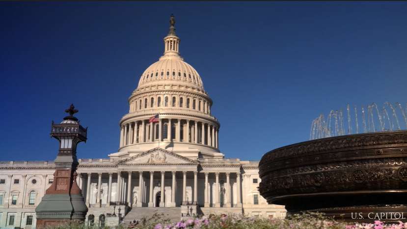 Bâtiment du capitole (image d'archive)