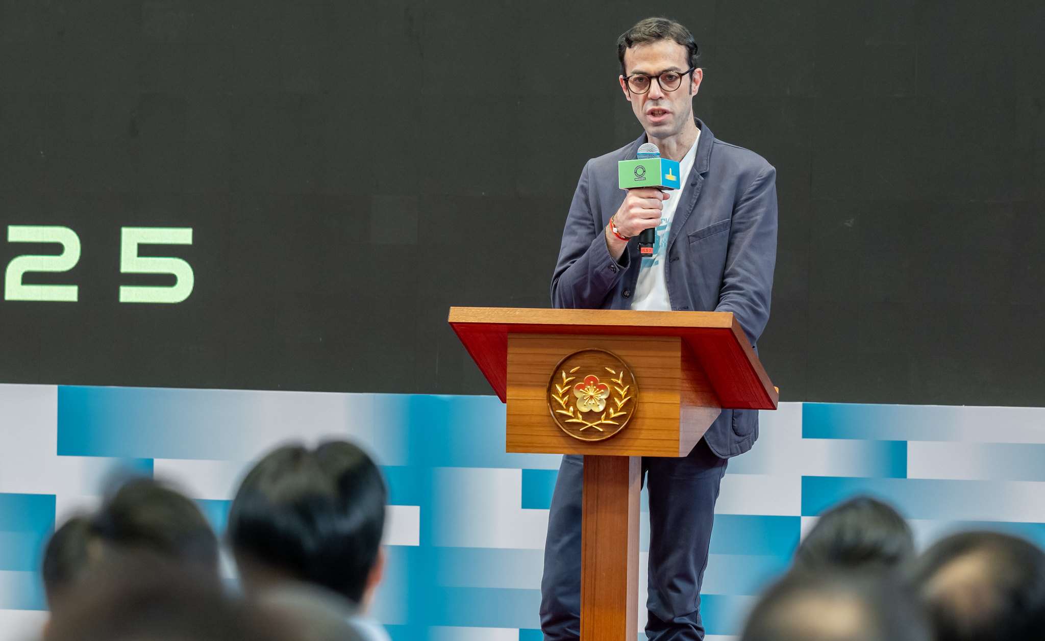 Franck Paris, dircteur du Bureau français de Taipei (BFT) (archive du palais présidentiel, flickr) 