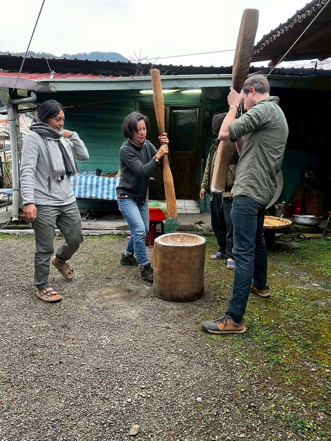 Lily lors du mayasvi, fête célébrée par les Tsou à Alishan (photo : Université Qinghua, centre de développement des sciences autochtones)