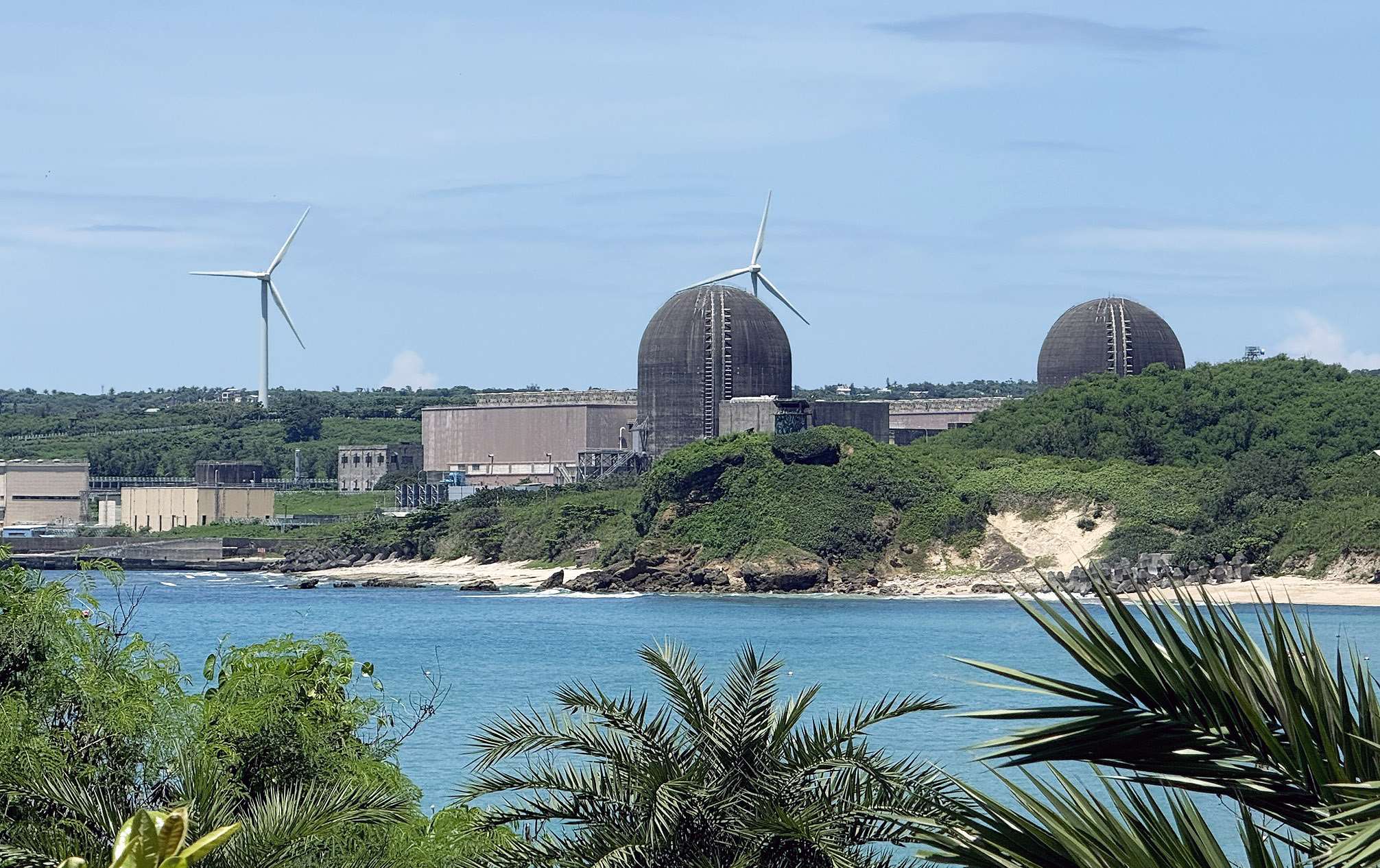 La centrale nucléaire de Maanshan, à Hengchun (sud de Taïwan) (Image : archive RTI)
