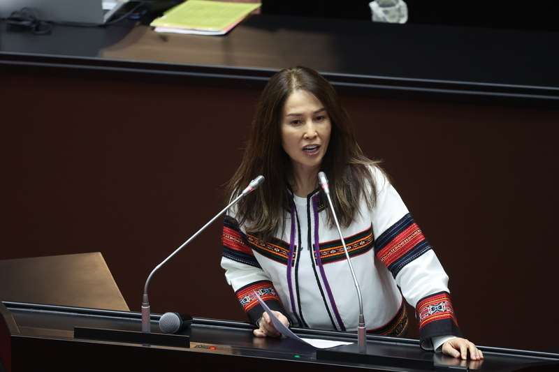 La députée Kao Chin Su-mei . Ciwas Ali (photo : CNA)