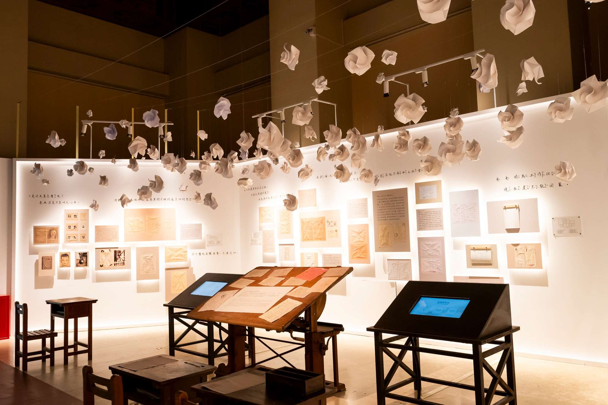 Exposition "les fleurs de la liberté" (photo : Mémorial Chiang Kai-shek)