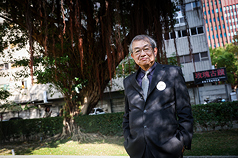 Cheng Ching-hua, frère de Nylon Deng et l'un des organisateurs de la commémoration du 228 à Taipei cette année (photo : CNA)