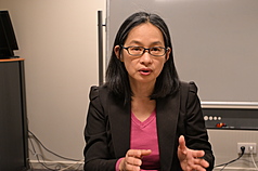 Hsu Li-mei (許莉美), qui dirige la division économique du Bureau de représentation de Taipei en Union européenne et en Belgique, a indiqué que le commerce bilatéral entre Taïwan et l'UE avait connu une forte hausse de 32,51 % en 2021 par rapport à l'année précédente (Image : CNA)
