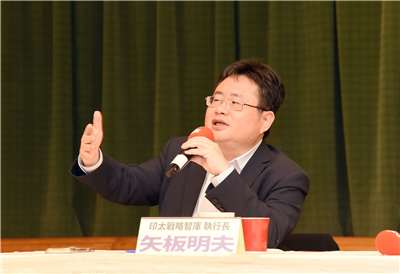 Akio Yaita, président de l'Indo-Pacific Strategy Thinktank (photo, Rti)