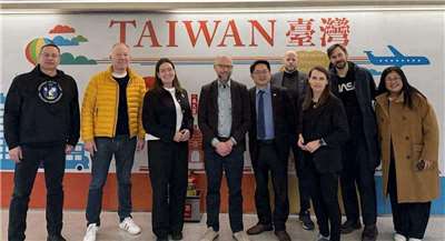 Une délégation parlementaire européenne en visite Taïwan (photo, MOFA)