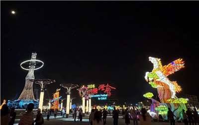 Le Festival national des Lanternes débute officiellement à Chiayi (photo : RTI / 吳琍君)