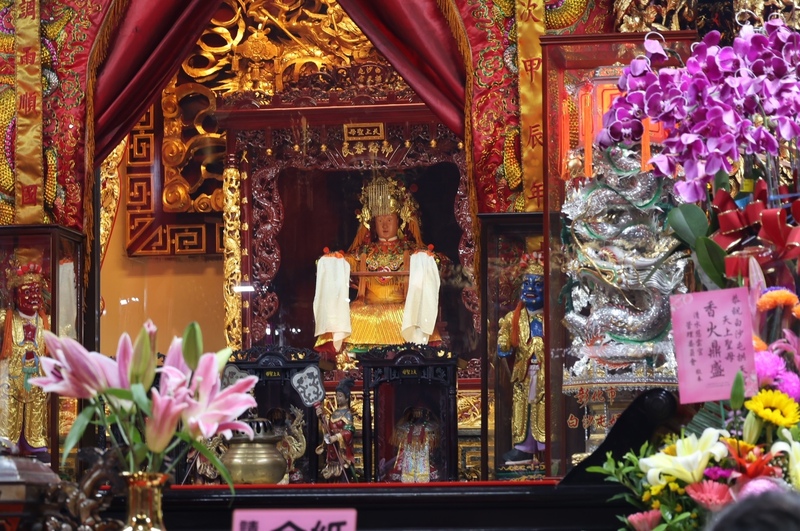La déesse Mazu de Baishatun (image CNA)
