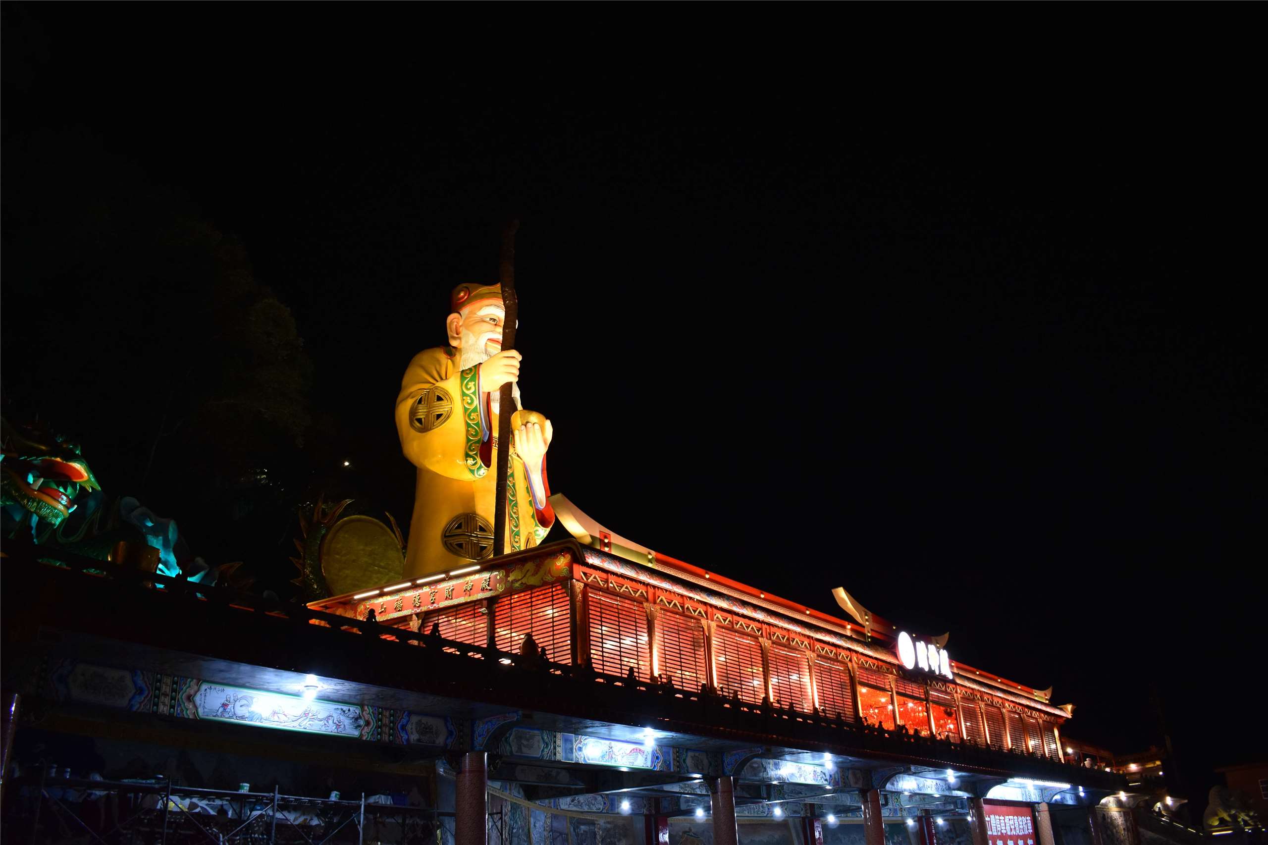 Statue du dieu du Sol du temple Nanshan Fude (photo Marta Pavone, aimable crédit)