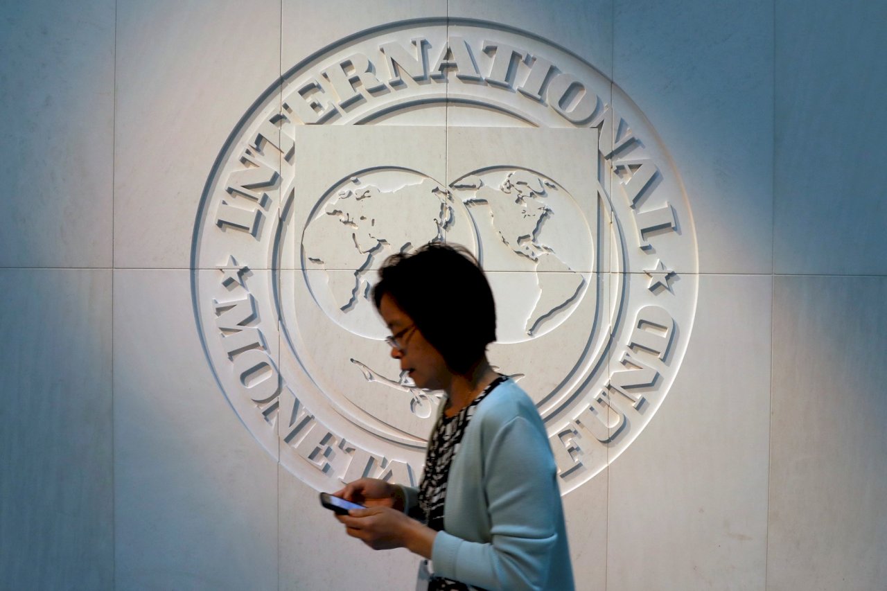 Logo du FMI (photo : Reuters)