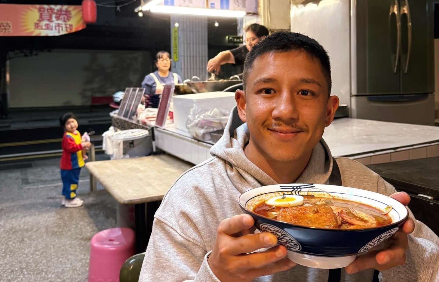Brendan Pang, chef, auteur et guide culinaire pour Intrepid Travel à Taïwan (photo facebook Brendan Pang)
