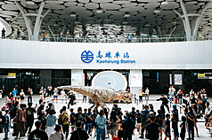 La municipalité de Kaohsiung organise le 1er avril une mobilisation éclair à la gare invitant tout le monde aux célébrations de la fête des enfants (photo, Kaohsiung)