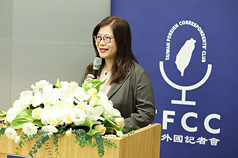Kuan Bi-ling(管碧玲), présidente de la commission ministérielle des Affaires océaniques (Photo CNA)