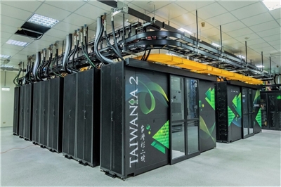 Superordinateur Taiwania 2 (illustration fournie par le centre national informatique de haute performance)