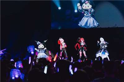 Concert de Vtubers (photo Gnn Gamer)