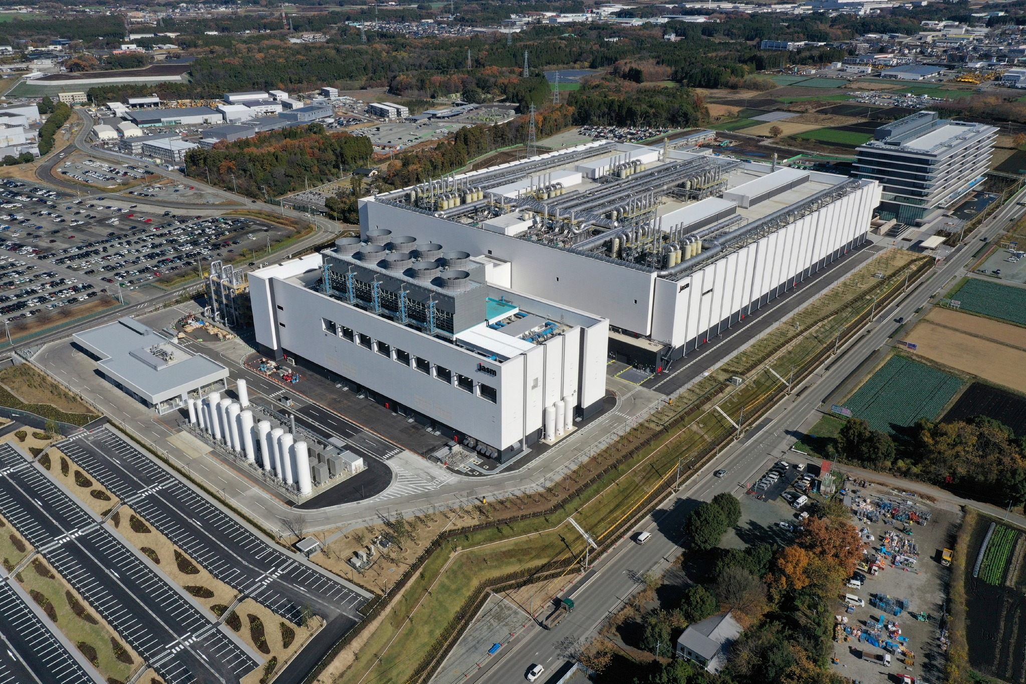 Une usine de TSMC à Kumamoto, au Japon (photo, AP/TPG)