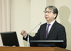Le directeur du Bureau de la sécurité nationale Tsai Ming-yen (蔡明彥) (Image : CNA)