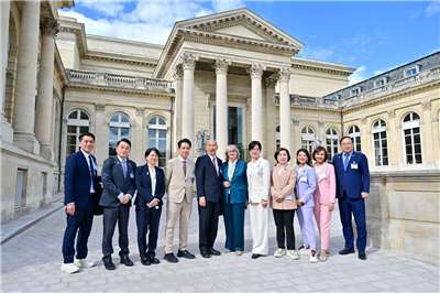 Le président du Parlement Han Kuo-yu en visite à Londres après un passage en France (Image : Parlement)