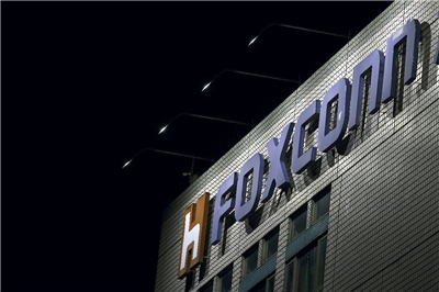 Enseigne du groupe Hon Hai, Foxconn  (source image: Reuters)