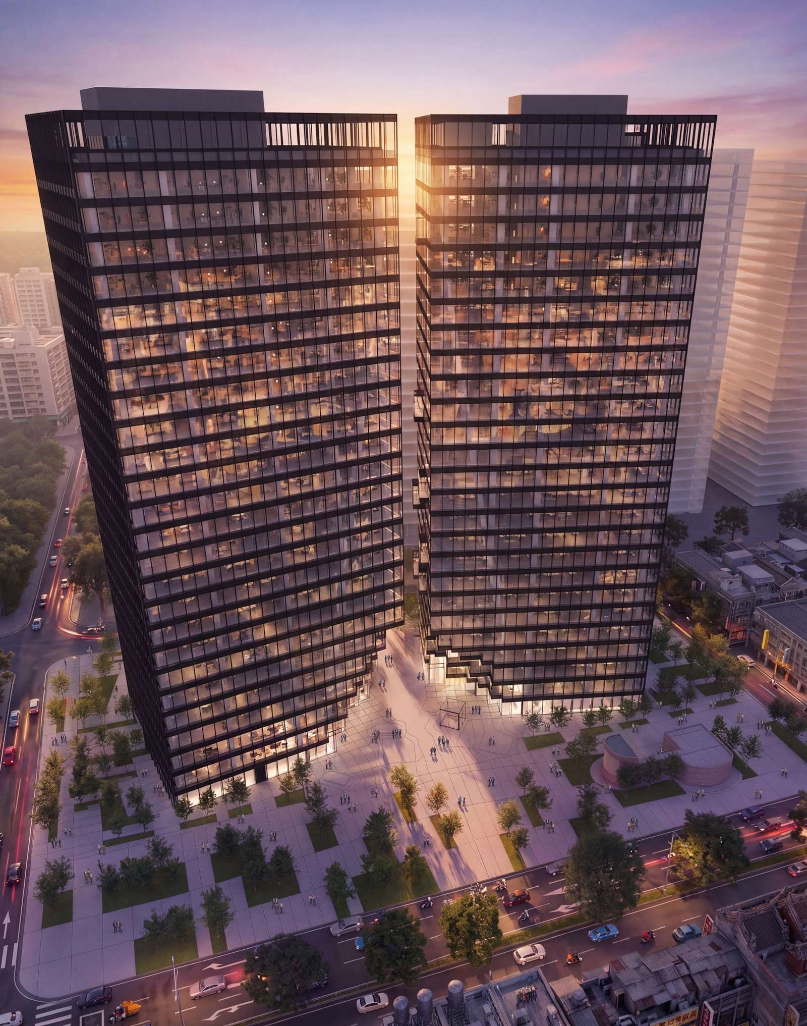 MVRDV Nangang Pair