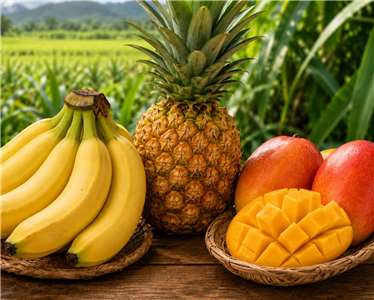 Illustration de fruits taiwanais (image générée par IA)