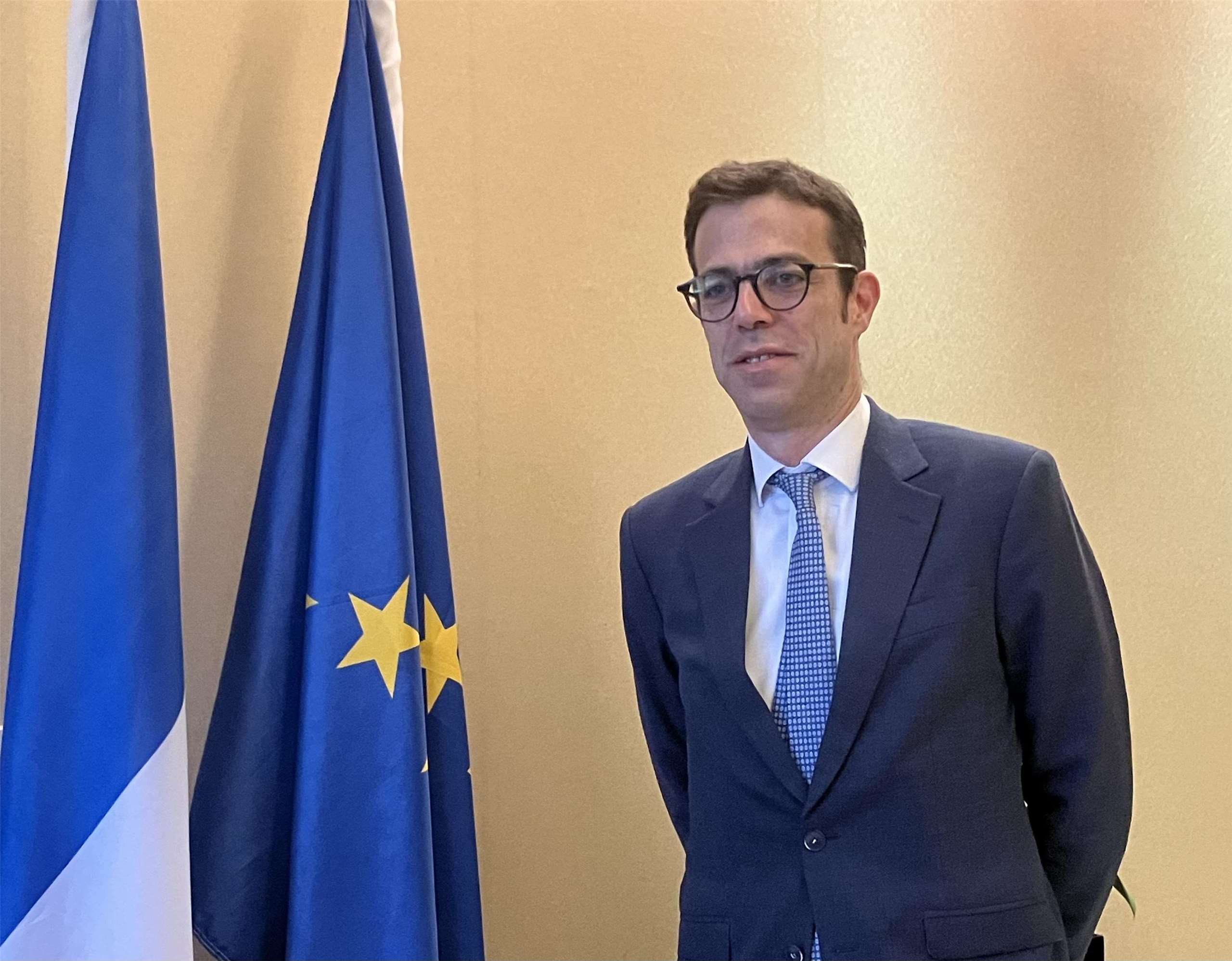 Franck Paris, directeur du Bureau français de Taipei d'août 2023 à août 2026 (photo : RTI)