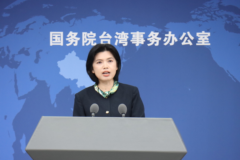 La porte-parole du Bureau chinois des Affaires taïwanaises, Zhu Fenglian (朱鳳蓮) (Image : CNA)