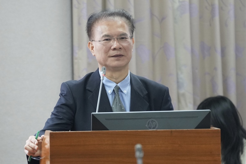 Le vice-ministre de la justice, Huang Mou-hsin (photo CNA)