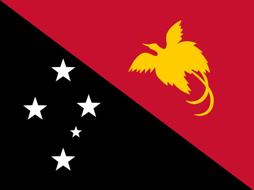Drapeau de Papouasie-Nouvelle-Guinée (Source : Wikimedia Commons)