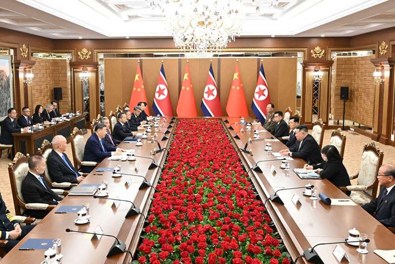 Les relations entre la Corée du Nord et la Chine : entre dépendance économique et avantage stratégique (Image : site internet du gouvernement chinois)