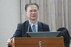 Le vice-ministre de la justice, Huang Mou-hsin (photo CNA)
