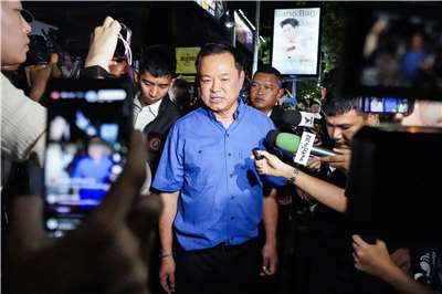 Le Premier ministre thaïlandais Anutin Charnvirakul (photo : AFP)