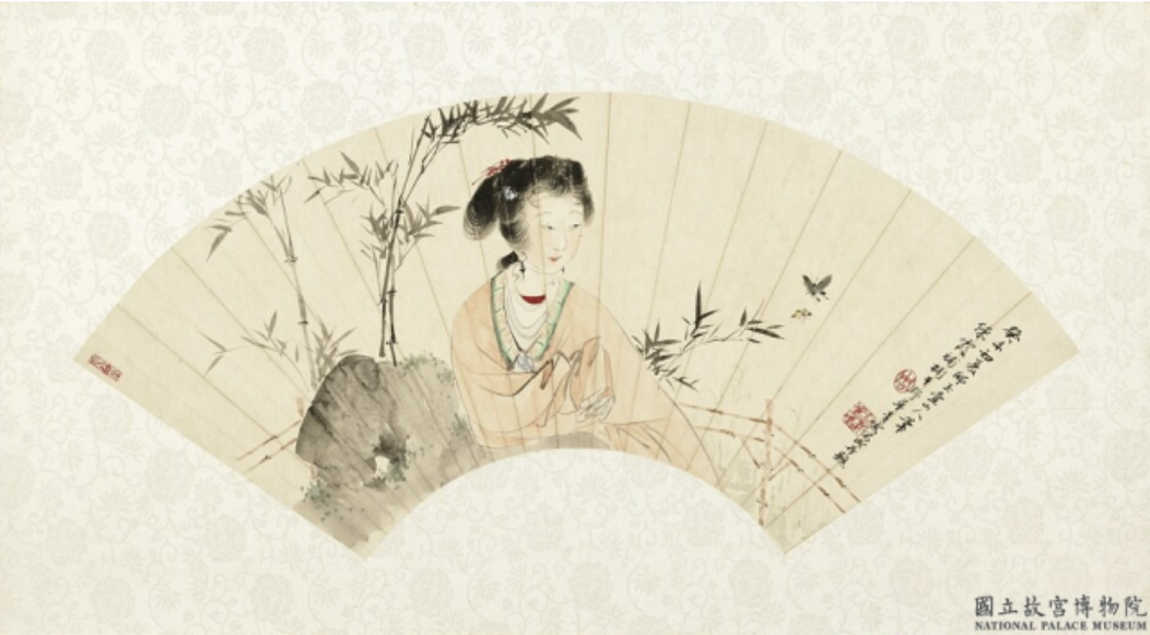 Illustration d'une femme à l'époque impériale (source MNP)