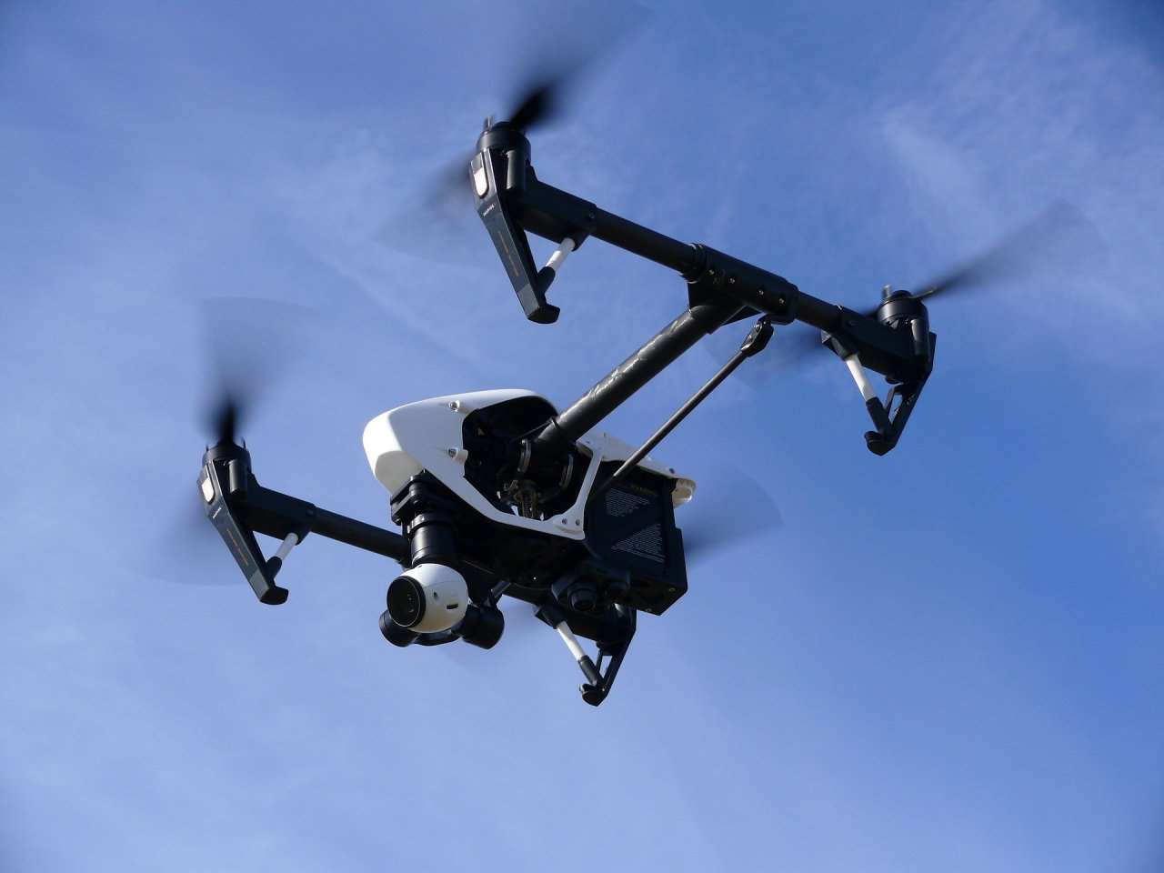 Illustration de drones (Image : Pixabay)