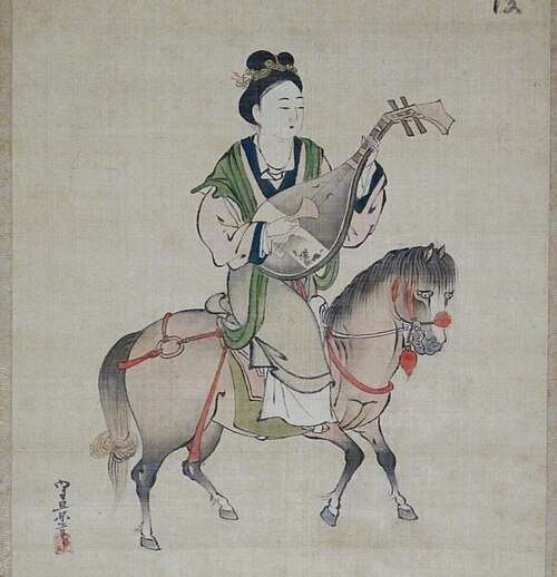 Le sacrifice de Wang Zhaojun (by I, Sailko, CC BY-SA 3.0, Wikimedia Commons)