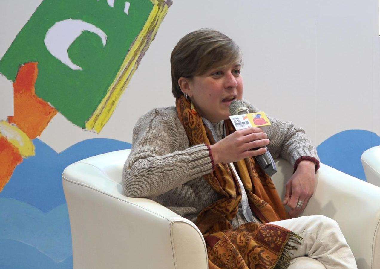 Beatrice Zani au Salon du Livre de Taipei (photo Rti)