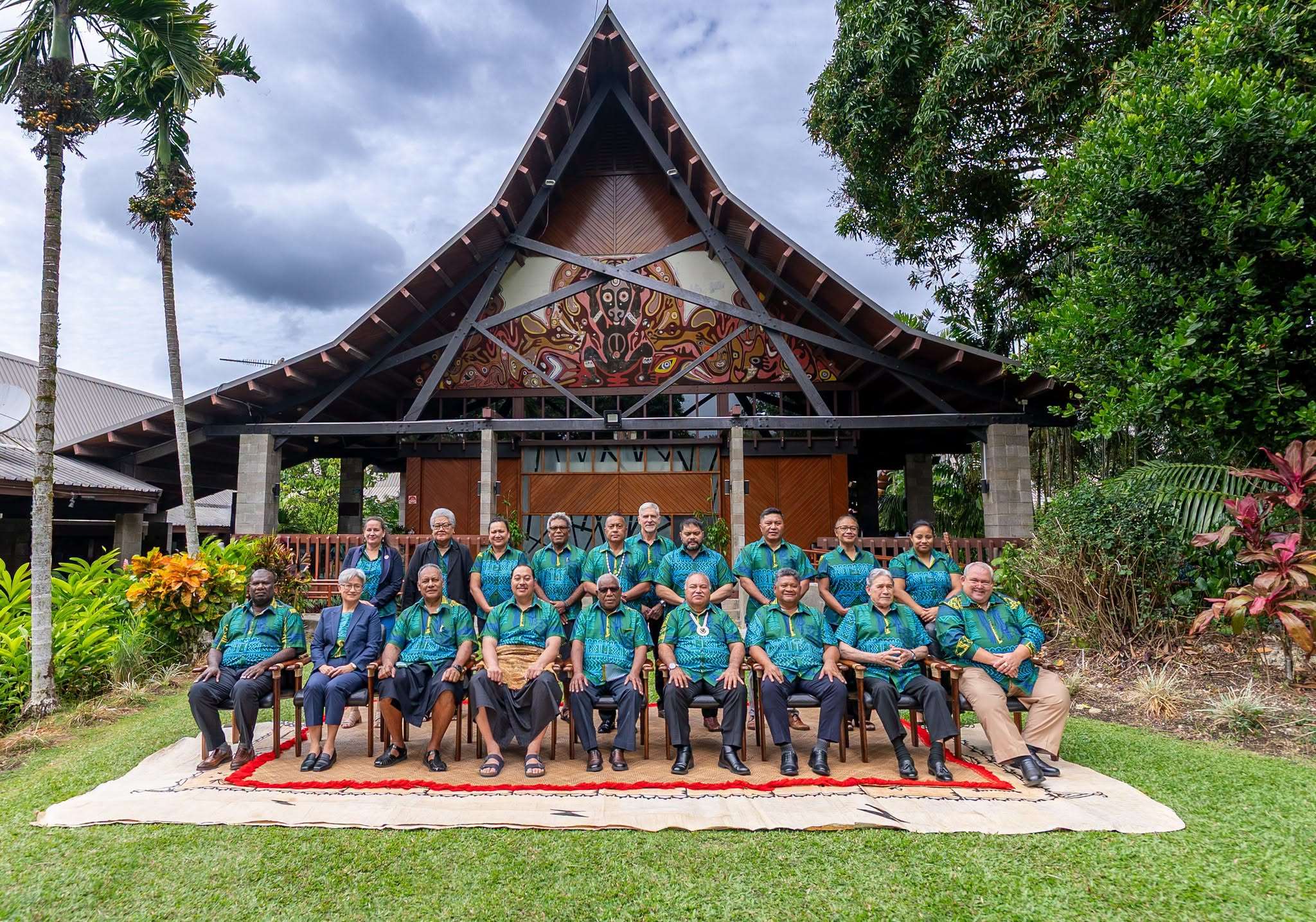 Rencontre des ministres des Affaires étrangères du Forum des îles du Pacifique (FIP) à Suva, capitale des îles Fidji, le vendredi 7 août 2026 (Image : Facebook/Pacific Islands Forum)
