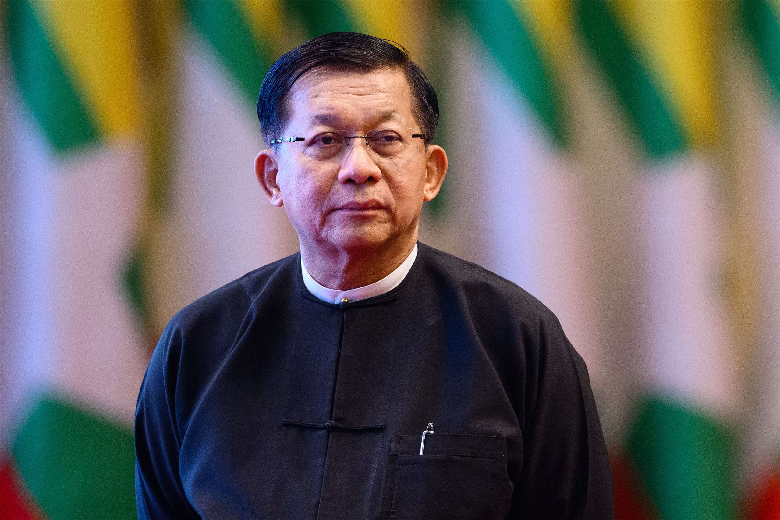 Le général birman Min Aung Hlain (AFP)