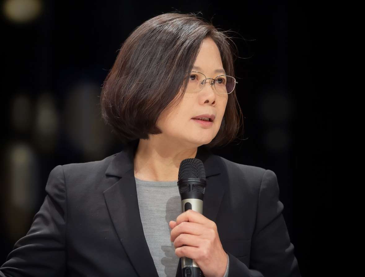 L’ancienne présidente taïwanaise Tsai Ing-wen (蔡英文)