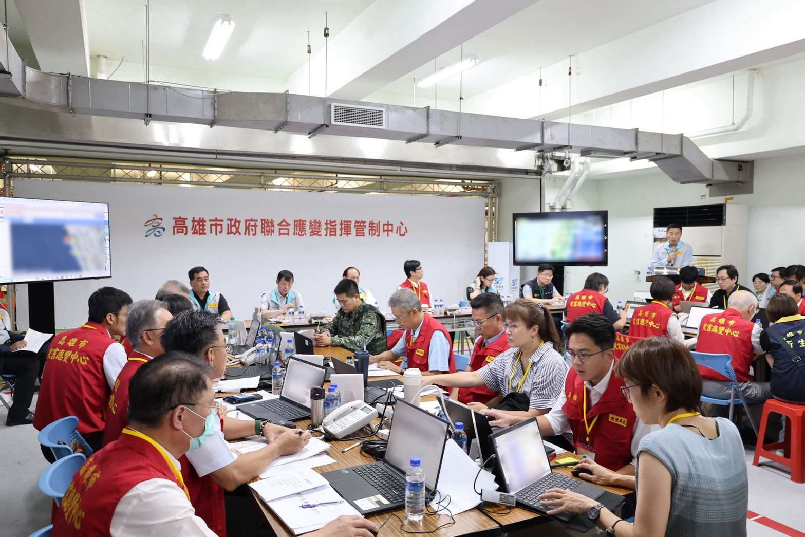 L'exercice de résilience urbaine de la ville de Kaohsiung le 6 août 2026 (Image : ministère de la Défense)