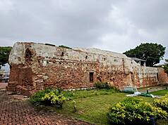 Le vestige du fort Zeelandia à Tainan réparé et fortifié (photo, CNA)