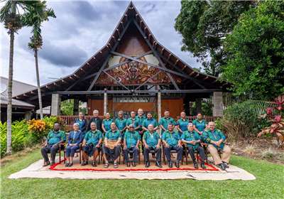 Rencontre des ministres des Affaires étrangères du Forum des îles du Pacifique (FIP) à Suva, capitale des îles Fidji, le vendredi 7 août 2026 (Image : Facebook/Pacific Islands Forum)