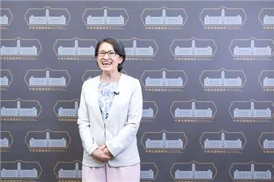 Hsiao Bi-khim lors du WITSA Global AI Summit (Photo fournie par le palais présidentiel)