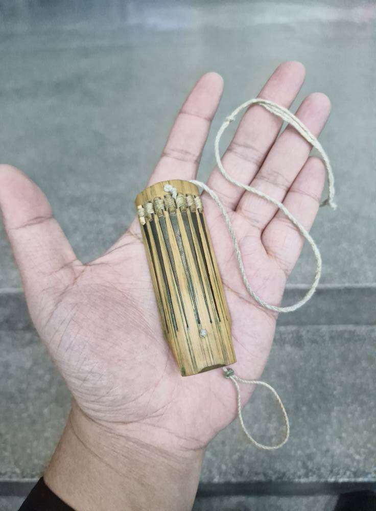 Un lubuw Atayal à 7 languettes (photo FB Najmie Hafizan)