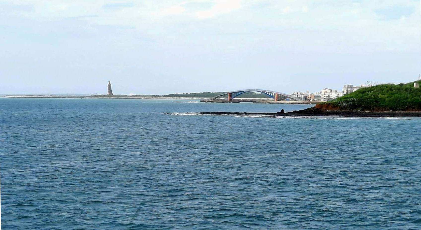 La statue de Mazu veille sur l'archipel de Penghu (Pescadores) (photo Rti)