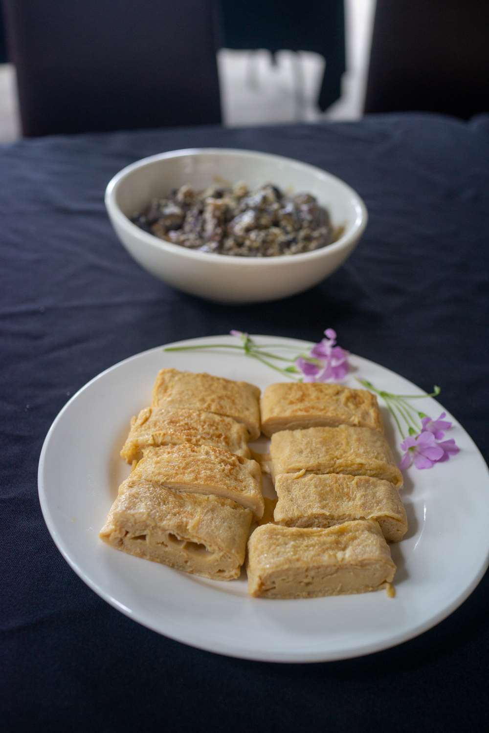 Des plats préparés par Lee Yini (photo : Sasa)