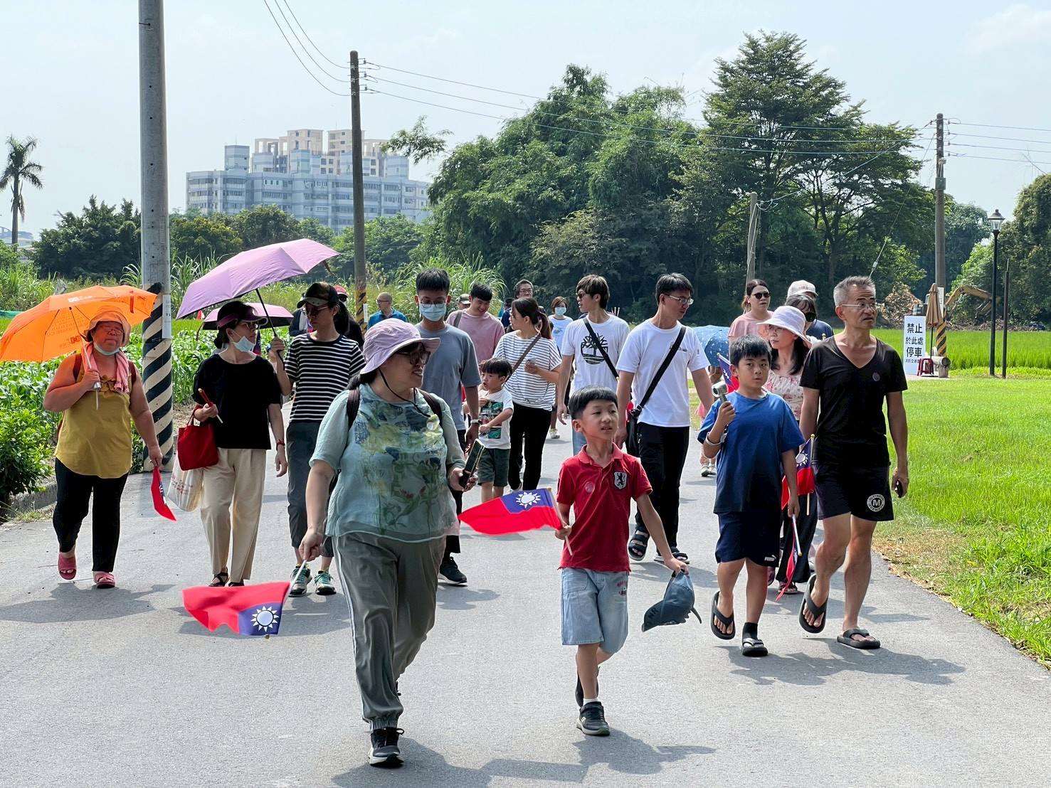 L'association organise des visites guidées de l'ancien village de garnison de Huwei (photo : page FB de l'association)