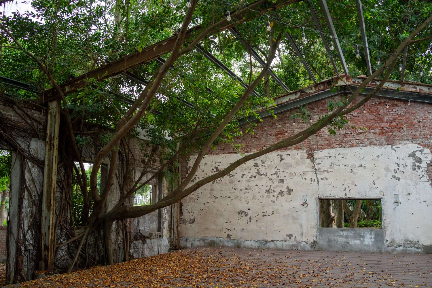 Sur cette plateforme, il est possible de faire du camping ! (photo : Sasa)