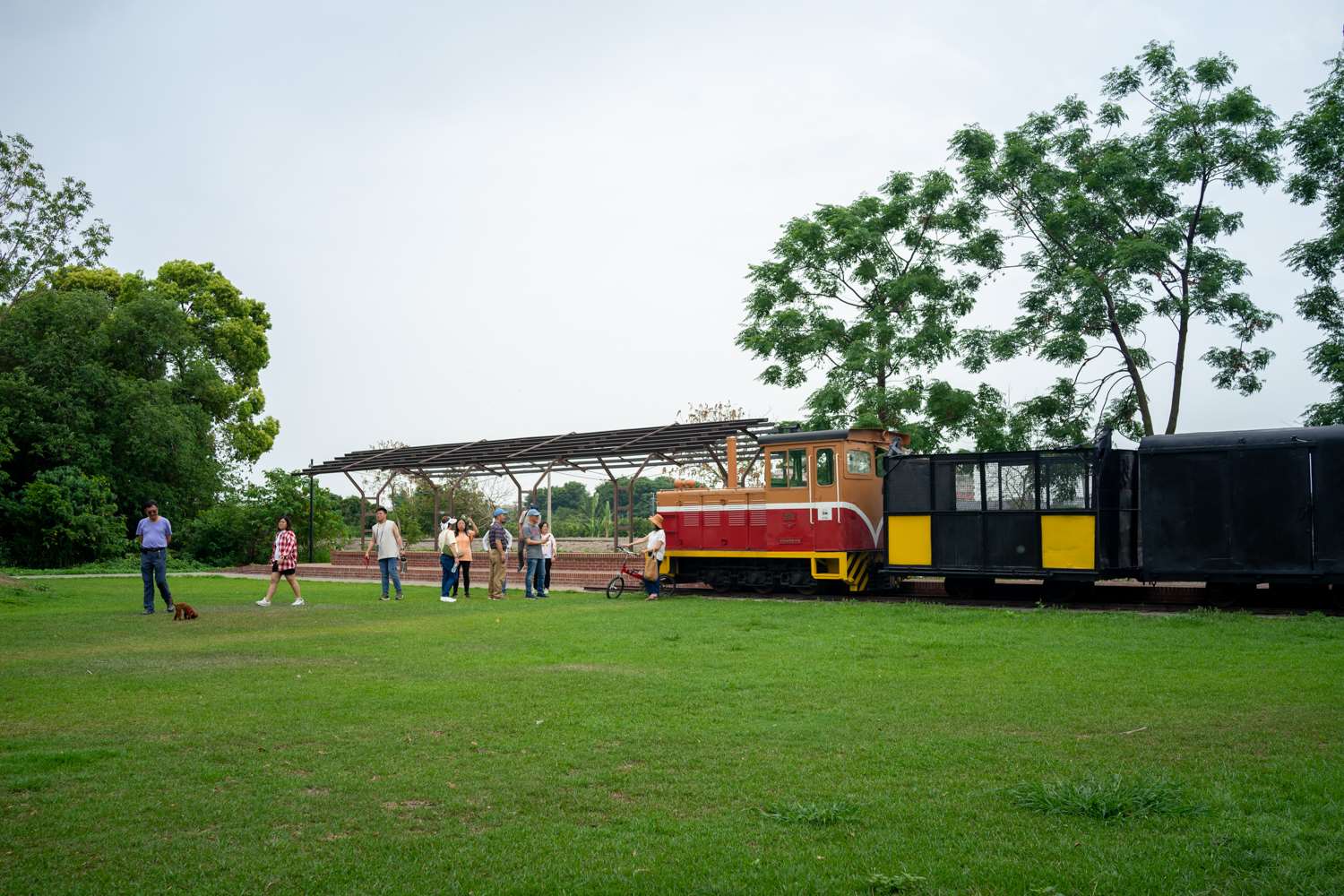 Le petit train transportant la canne à sucre jusqu'à l'usine de Taiwan Sugar et qui n'est en service qu'une partie de l'année (photo : Sasa)