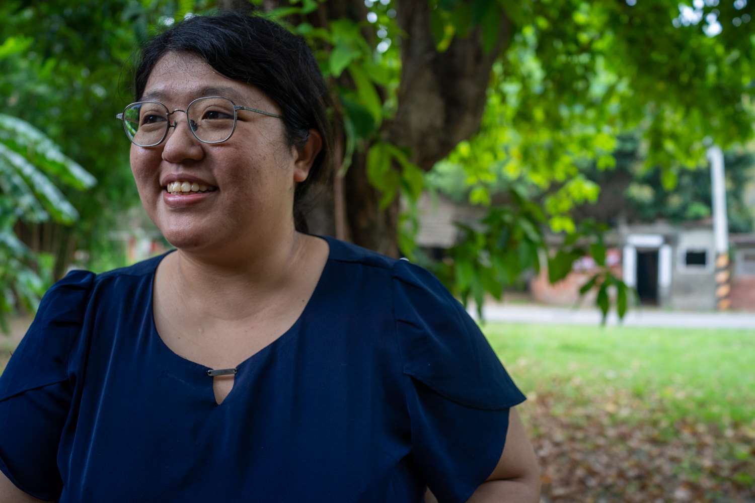 Lee Yini a fait des études en conservation du patrimoine et s'engage aussi sur le terrain, que ce soit à travers la recherche ou pour faire revivre la culture de cet ancien village de garnison à travers la gastronomie ou encore un concours de manga (photo : Sasa)